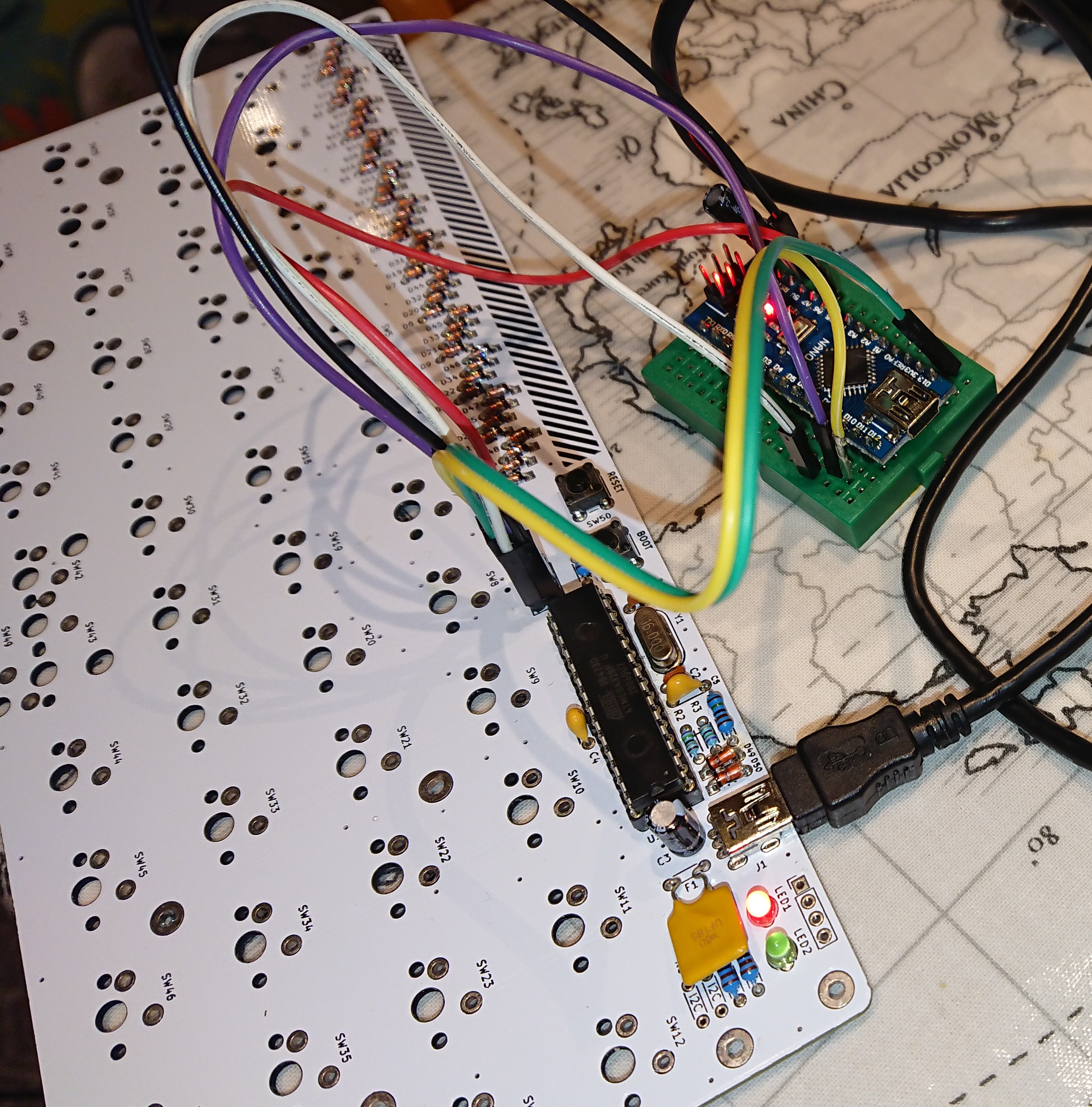 photo of plaid bootloader wiring